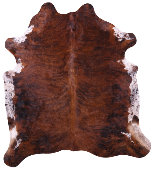 Brindle Natural Brown Cowhide Rug - X-Large 7' 5