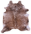 Light Brindle Natural Cowhide Rug - X-Large 7' 5"H x 6' 8"W