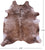 Light Brindle Natural Cowhide Rug - X-Large 7' 5"H x 6' 8"W