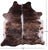Light Brindle Natural Cowhide Rug - X-Large 7' 0"H x 7' 0"W
