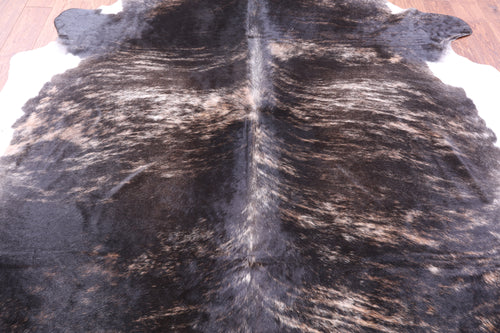 Grey Brindle Natural Cowhide Rug - XX-Large 8' 0