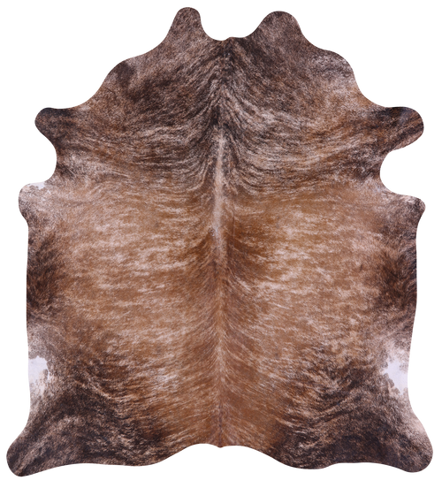 Light Brindle Natural Cowhide Rug - XX-Large 8' 0