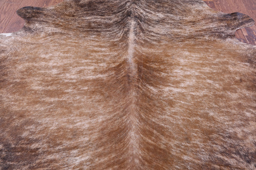 Light Brindle Natural Cowhide Rug - XX-Large 8' 0