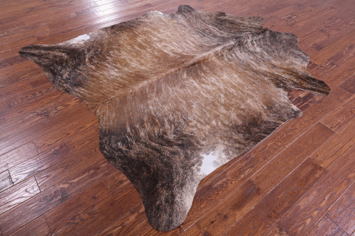 Light Brindle Natural Cowhide Rug - XX-Large 8' 0