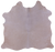 Beige Natural Cowhide Rug - Small 4' 10"H x 5' 3"W