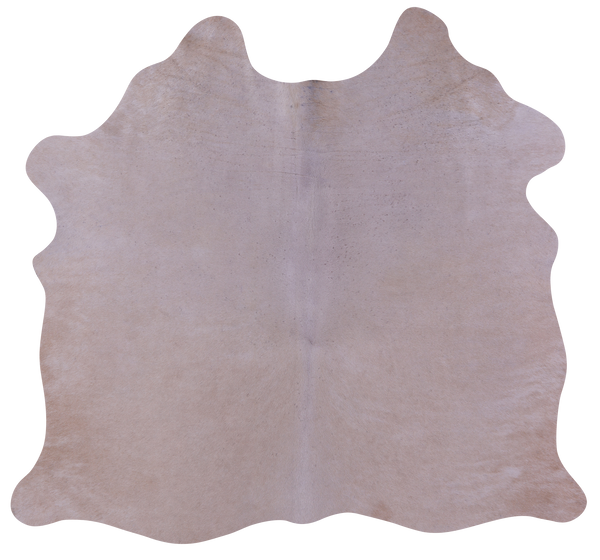 Beige Natural Cowhide Rug - Small 4' 10"H x 5' 3"W