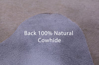 Thumbnail for Beige Natural Cowhide Rug - Small 4' 10