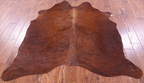 Brindle Natural Cowhide Rug - Small 5' 6