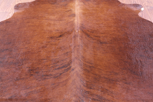 Brindle Natural Cowhide Rug - Small 5' 6