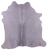 Grey & White Natural Cowhide Rug - Medium 5' 9"H x 5' 6"W