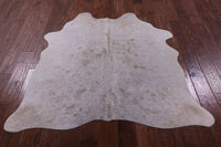 Thumbnail for Brown Salt & Pepper Natural Cowhide Rug - Small 5' 0