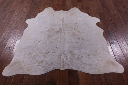Brown Salt & Pepper Natural Cowhide Rug - Small 5' 0
