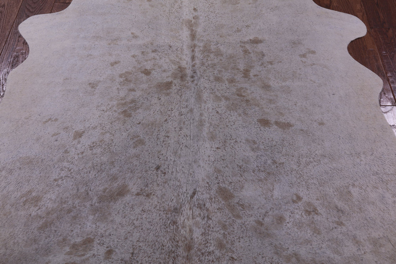 Brown Salt & Pepper Natural Cowhide Rug - Small 5' 0"H x 4' 10"W