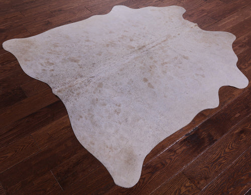 Brown Salt & Pepper Natural Cowhide Rug - Small 5' 0