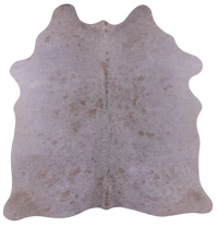 Thumbnail for Brown Salt & Pepper Natural Cowhide Rug - Small 5' 0