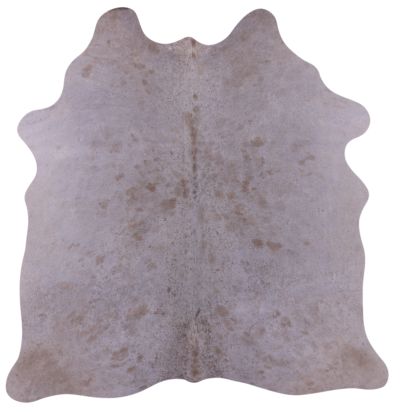 Brown Salt & Pepper Natural Cowhide Rug - Small 5' 0"H x 4' 10"W