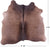 Dark Brown Natural Cowhide Rug - Small 4' 8"H x 4' 10"W