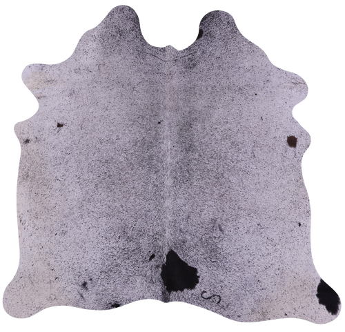Black Salt & Pepper Natural Cowhide Rug - Small 5' 2
