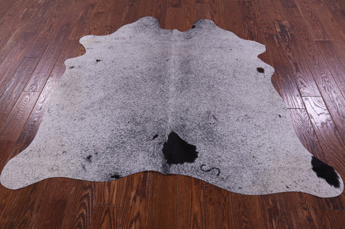 Black Salt & Pepper Natural Cowhide Rug - Small 5' 2