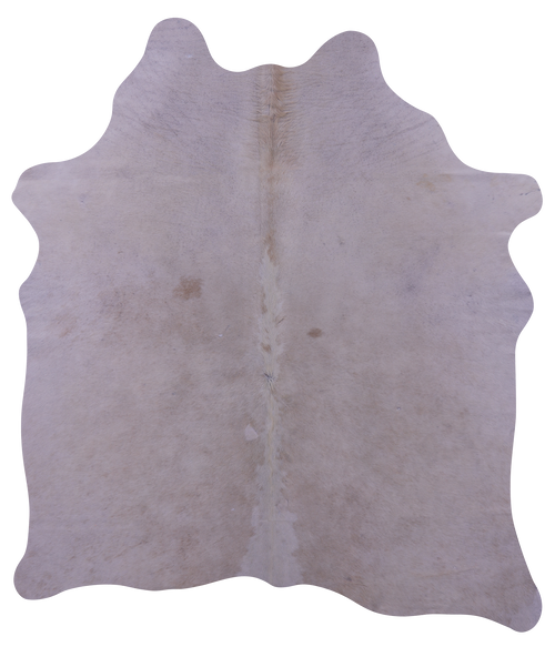 White Natural Cowhide Rug - Medium 5' 11