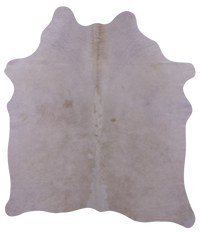 Thumbnail for White Natural Cowhide Rug - Medium 5' 11