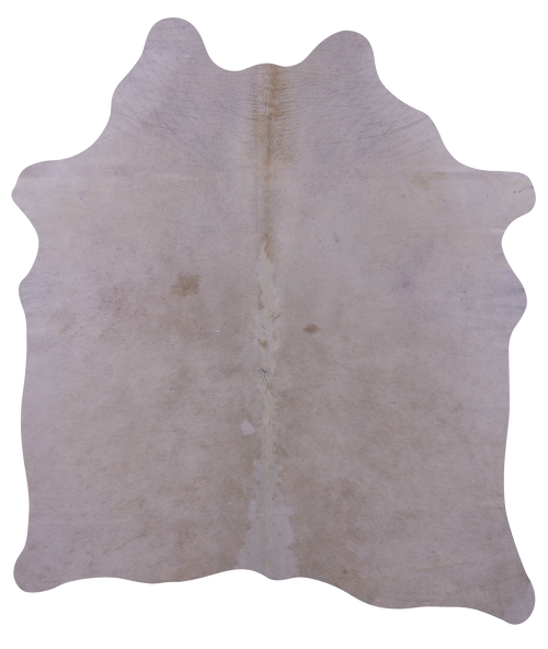 White Natural Cowhide Rug - Medium 5' 11