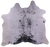 Black Salt & Pepper Natural Cowhide Rug - Small 4' 10"H x 5' 1"W