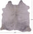 Grey Brindle Natural Cowhide Rug - Small 5' 2"H x 5' 5"W