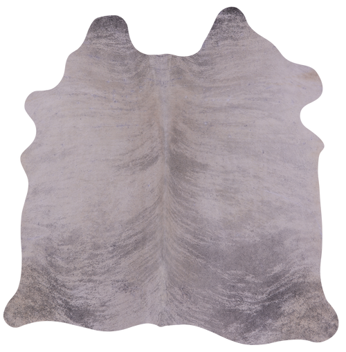 Grey Brindle Natural Cowhide Rug - Small 5' 2
