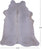 White Natural Cowhide Rug - Small 4' 6"H x 3' 10"W