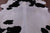 Black & White Natural Cowhide Rug - Small 5' 4"H x 5' 2"W