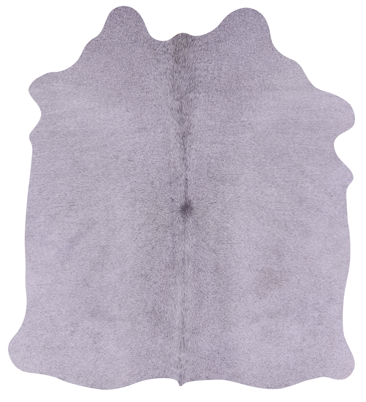 Grey Natural Cowhide Rug - Small 4' 2"H x 3' 10"W