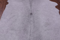 Thumbnail for Grey Natural Cowhide Rug - Small 4' 2