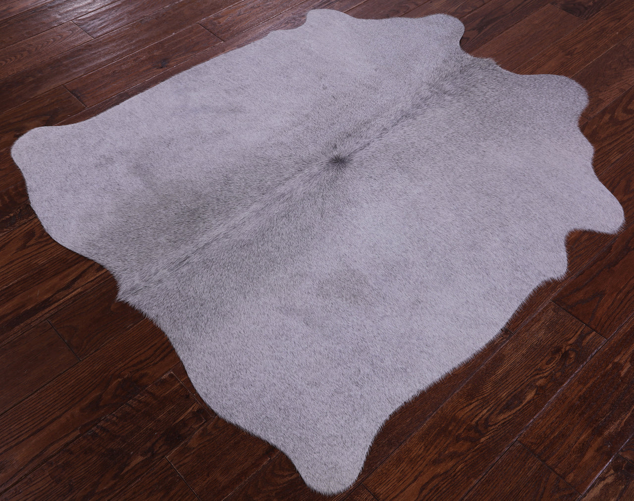 Grey Natural Cowhide Rug - Small 4' 2"H x 3' 10"W