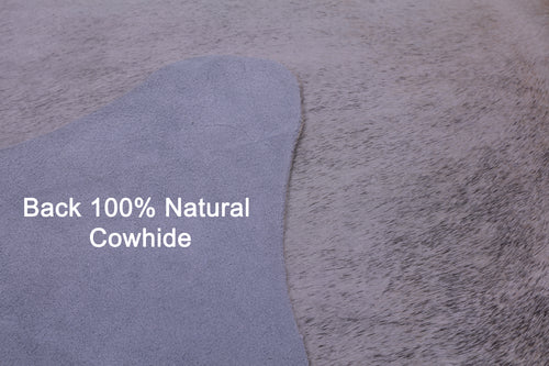 Light Brindle Natural Cowhide Rug - Medium 6' 0