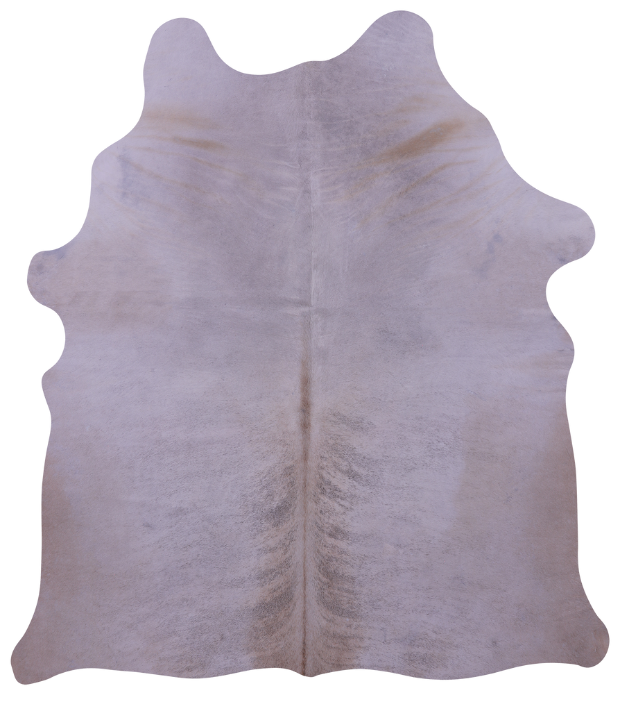 Light Brindle Natural Cowhide Rug - Medium 6' 0"H x 5' 2"W