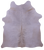 Light Brindle Natural Cowhide Rug - Medium 6' 0"H x 5' 2"W