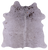 Brown Salt & Pepper Natural Cowhide Rug - Small 4' 7"H x 4' 5"W