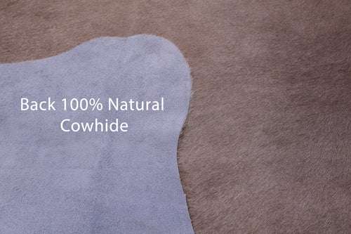 Light Brown Natural Cowhide Rug - Large 6' 4