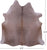 Light Brown Natural Cowhide Rug - Large 6' 4"H x 6' 0"W