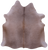 Light Brown Natural Cowhide Rug - Large 6' 4"H x 6' 0"W
