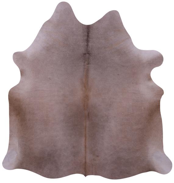 Light Brown Natural Cowhide Rug - Large 6' 4"H x 6' 0"W
