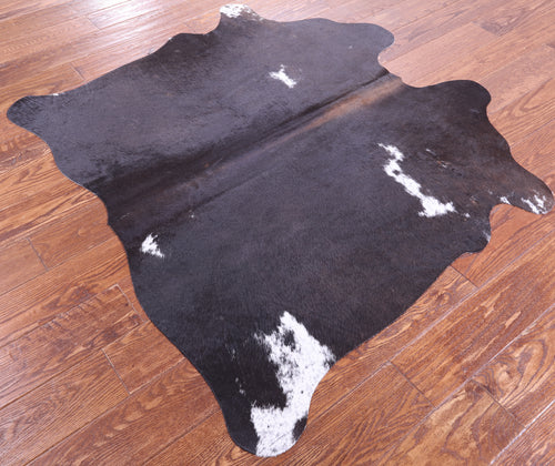 Brown Natural Cowhide Rug - Small 4' 1