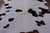 Black & White Natural Cowhide Rug - Small 5' 0"H x 5' 0"W