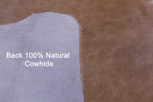 Beige Natural Cowhide Rug - Medium 6' 0