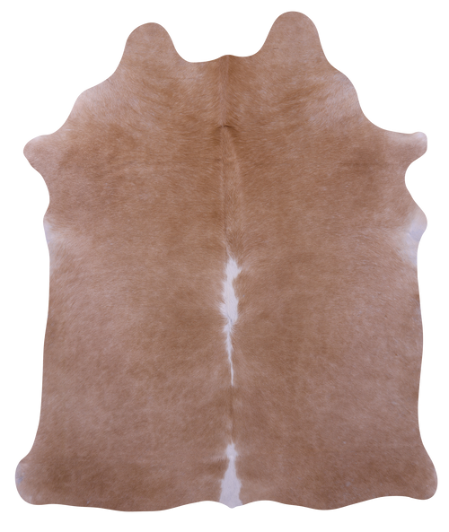 Beige Natural Cowhide Rug - Medium 6' 0