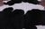 Black & White Natural Cowhide Rug - Large 6' 6"H x 5' 5"W