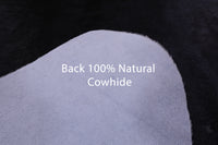 Thumbnail for Black & White Natural Cowhide Rug - Large 6' 6
