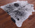 Black Salt & Pepper Natural Cowhide Rug - Small 5' 2"H x 4' 10"W