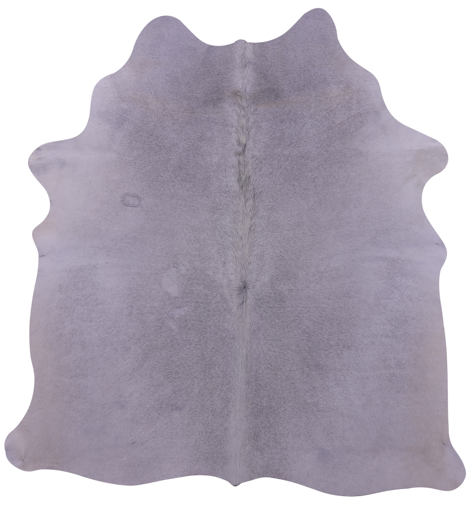 Grey Natural Cowhide Rug - Small 5' 5"H x 5' 2"W